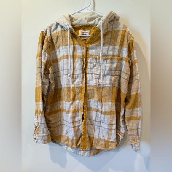 AE Flannel Hoodie - Picture 1 of 6